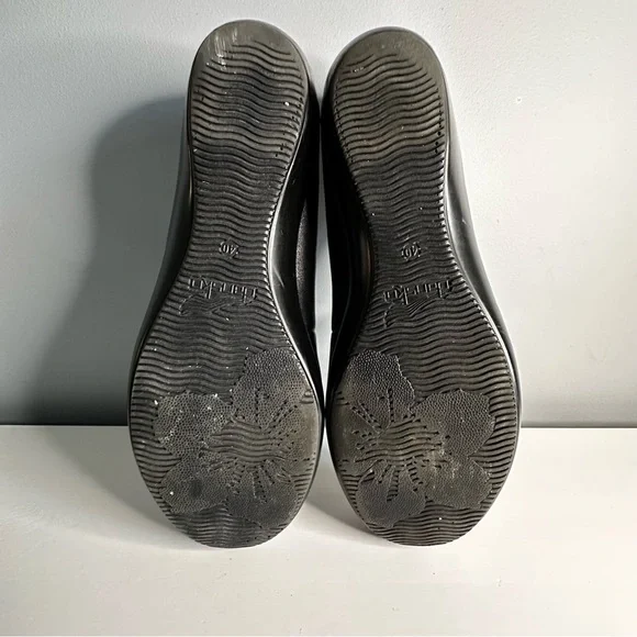 Dansko Shoes Womens Debra Neppa Wedge Loafer Black Leather US9.5 (40) Slip On - Picture 8 of 9